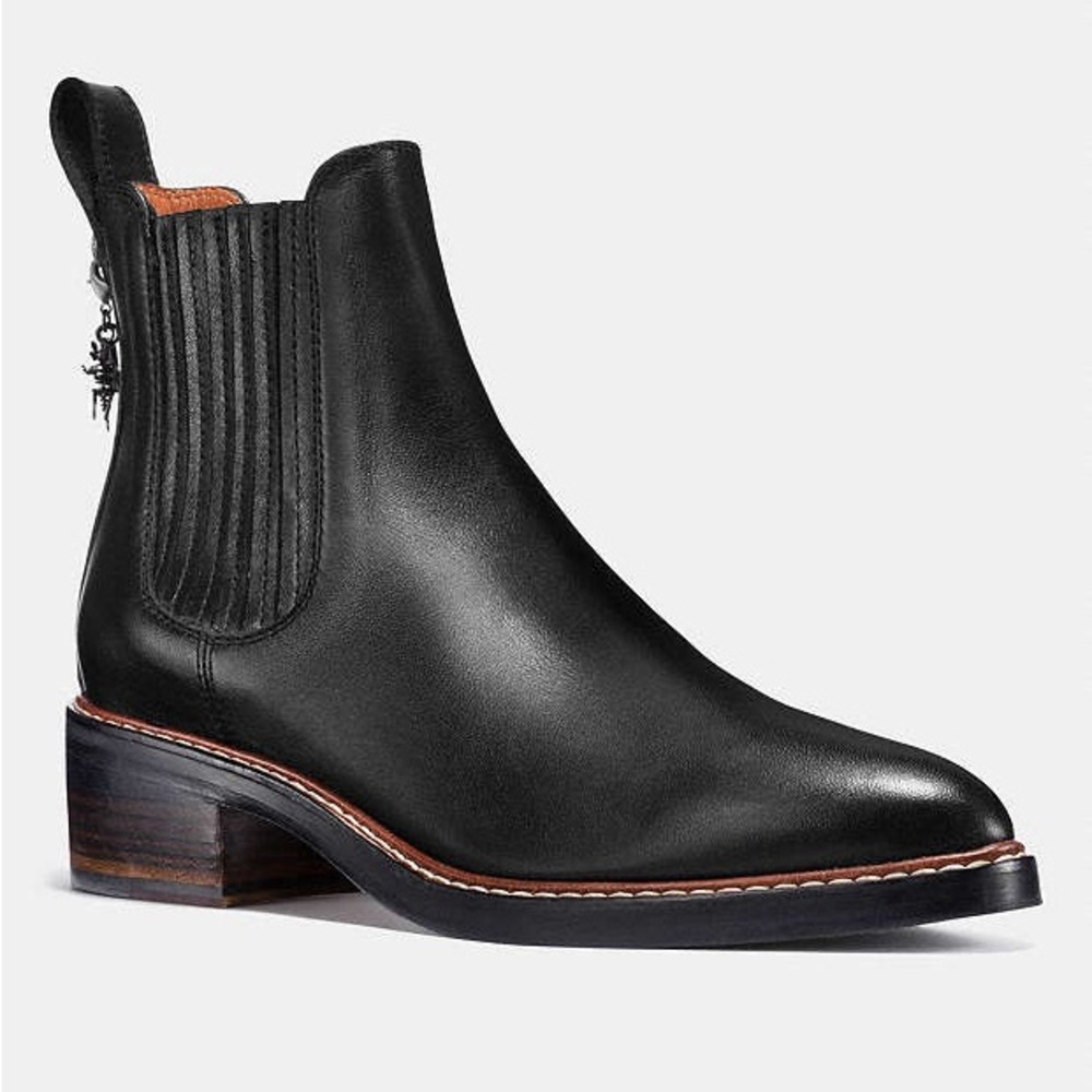 SOLD | Coach | Bowery Chelsea Ankle Booties